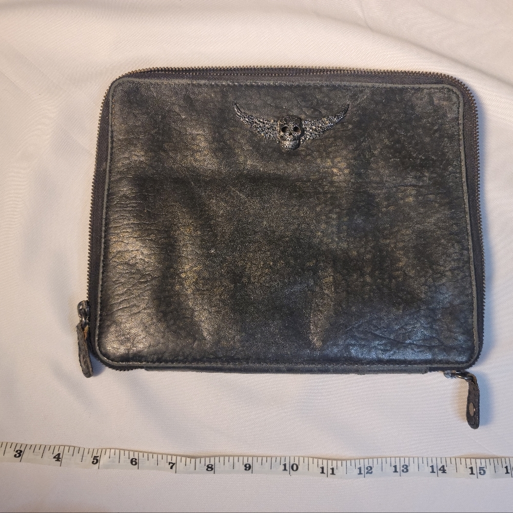 zadig and voltaire folder pouch laptop case